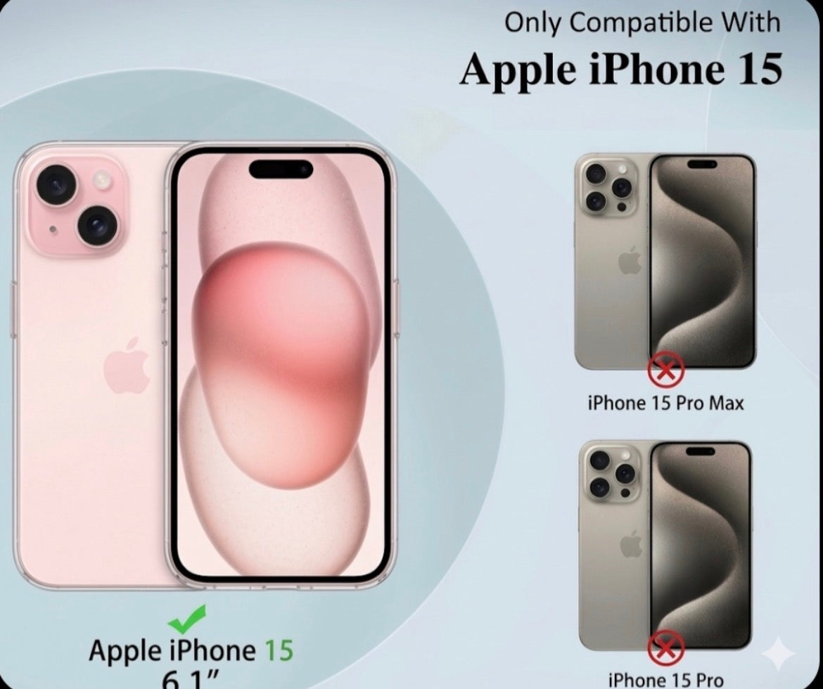 iPhone 15 clear phone case