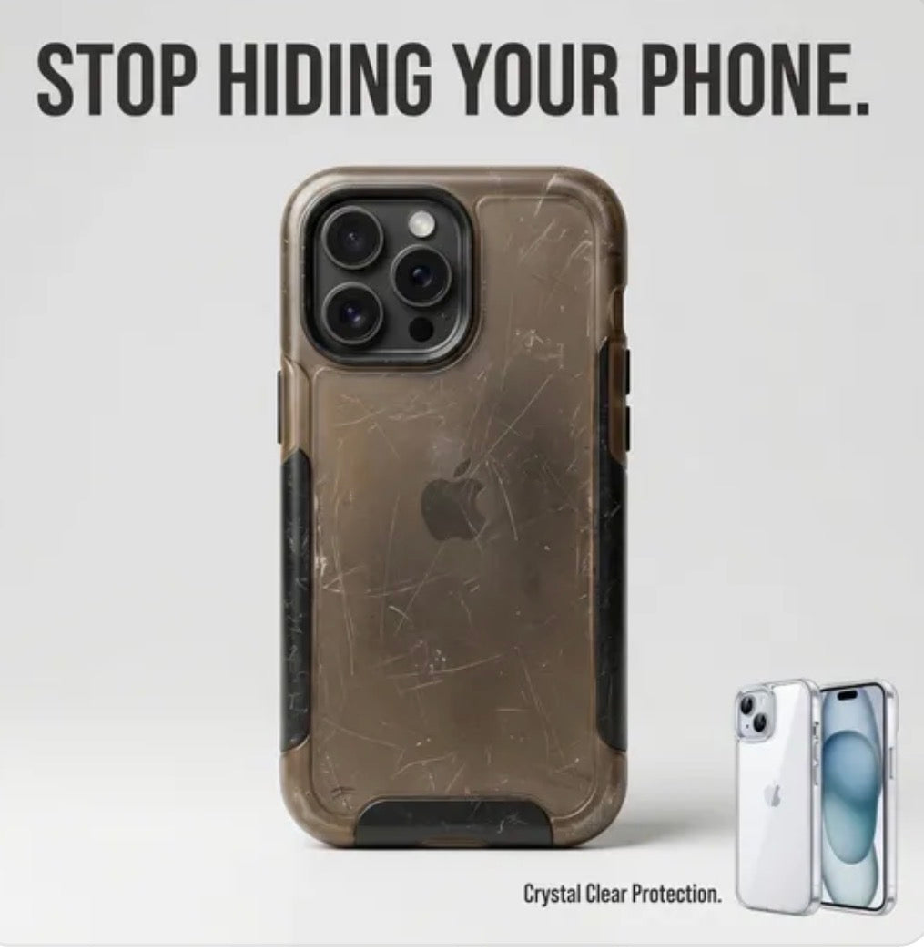 iPhone 15 clear phone case